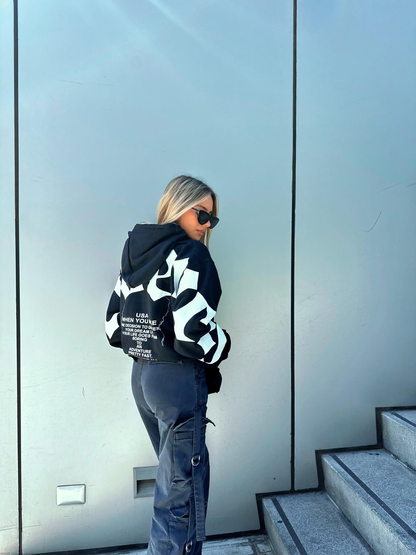 Polerón Oversize Tolerancy Negro
