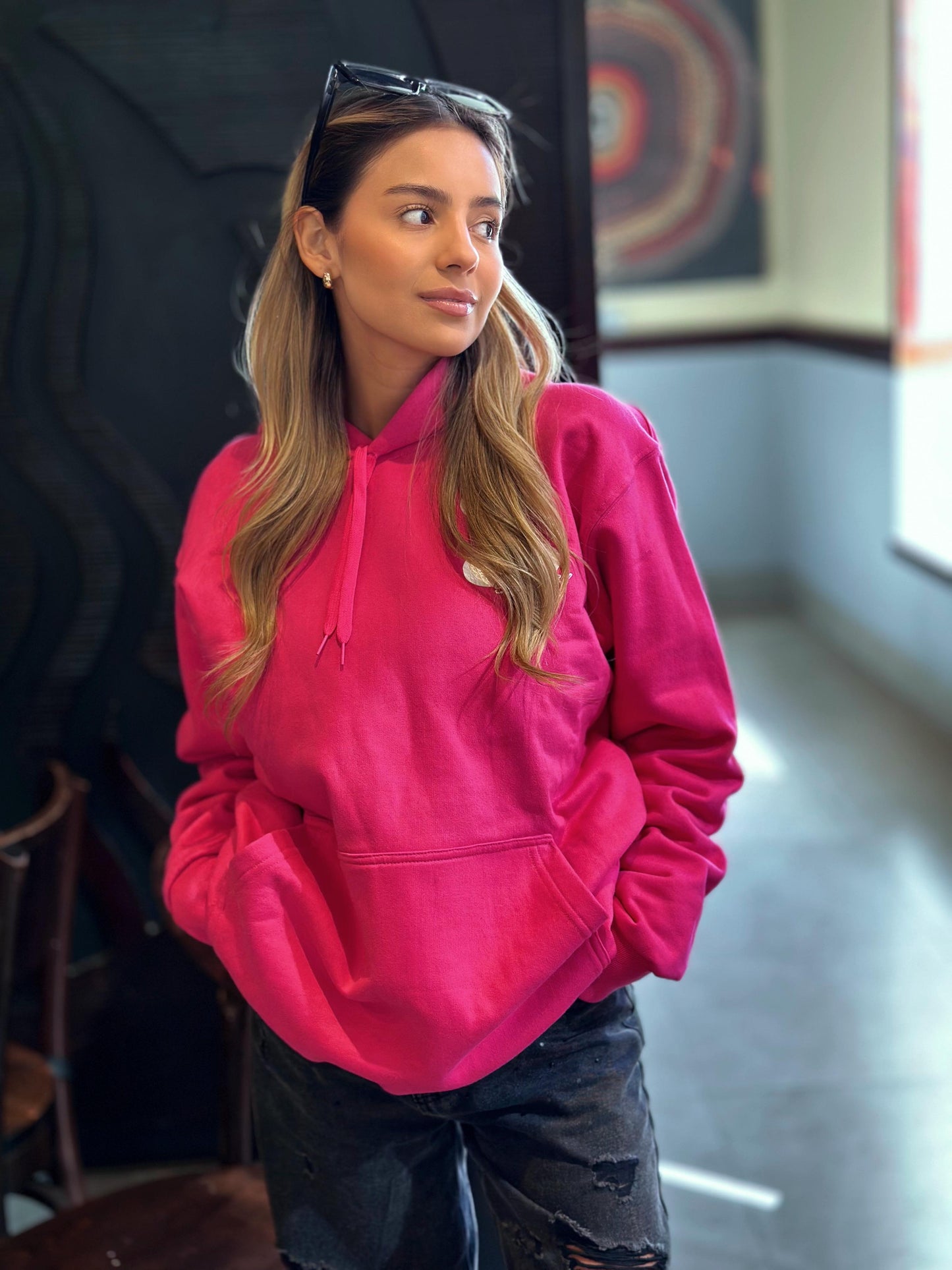 Polerón Oversize Cherry Girl - Comodidad y Estilo Fresco The Girly Club